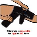 ACE Brand Adjustable Knee Brace with Side Stabilizers Provides Support & Compression to Arthritic and Painful Knee Joints