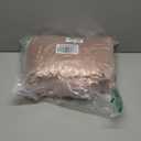 Pothuiny Satin Sheets Queen  Luxury Silky Satin Bed Sheets, 6 Pieces, Champagne, 1 Fitted + 1 Flat + 4 Pillow Cases