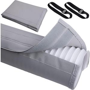 Air Conditioner Hose Cover Wrap - AC Hose Duct Vent Cover Sleeve Insulated Cover for Portable AC for 5" & 5.9" Diameter Exhaust Hoses Tube (1 Pcs, 1 PCS)