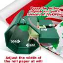 2 Pack Wrapping Paper Cutter & Adjustable Wrapping Paper Cutter, Gift Wrap Cutter Tool for Christmas Birthday, Easy Cut for Present Wrapping