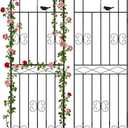 Amoskey 2 Pack 71x20in Durable Garden Trellis for Climbing Plants - Outdoor Trellis Supports for Lush Greenery - Ideal for Vines, Flowers, and Vegetables, Easy Installation & Space-Saving Design