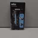 Braun Electric Series 3 Razor with Precision Trimmer, Rechargeable, Wet & Dry Foil Shaver for Men, Blue/Black, 4 Piece