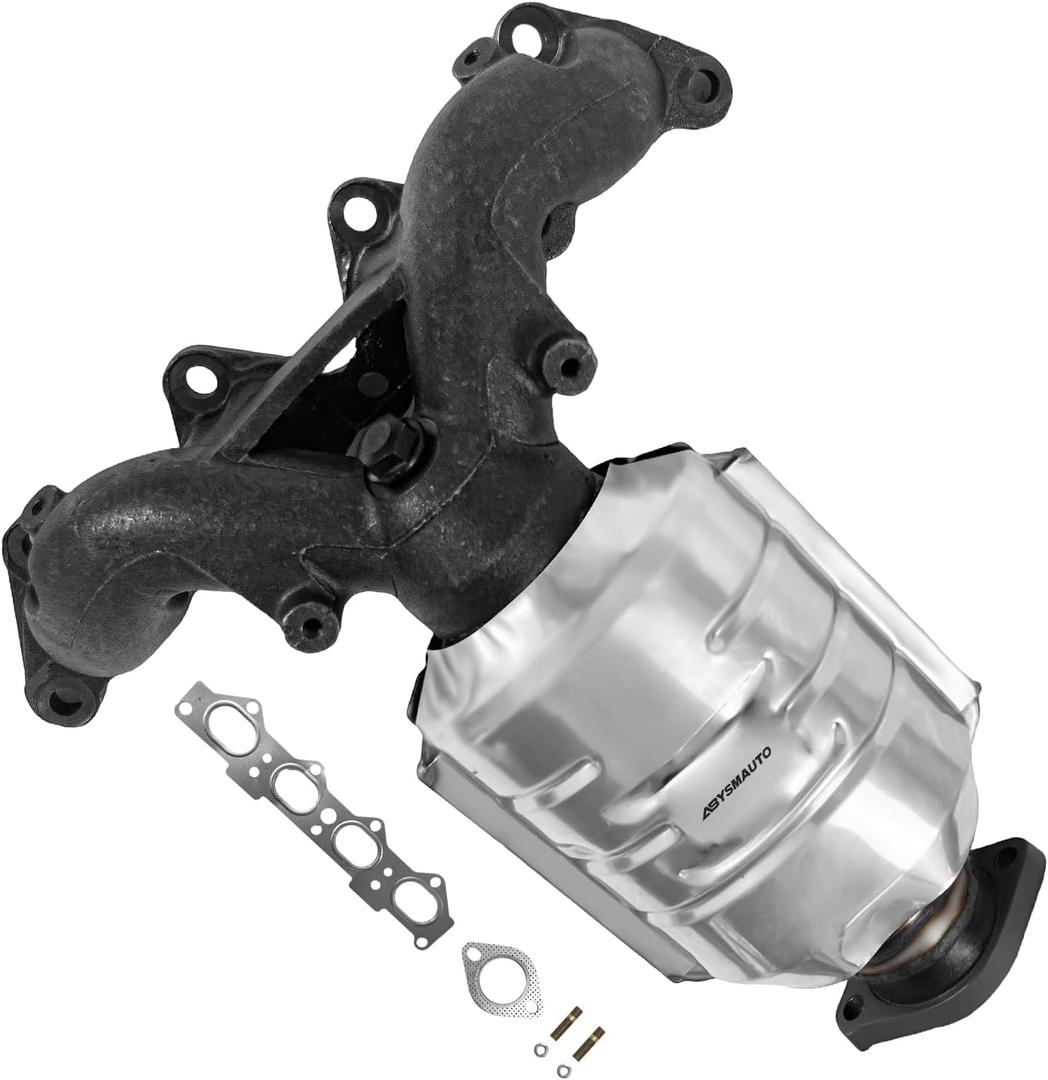 Catalytic Converter Compatible with Hyundai Elantra 2004-2012, Kia Soul 2010-2011, Hyundai Tiburon 2007-2008 2.0L l4 Catalytic Convertor Direct-fit 16472 (EPA Compliant)