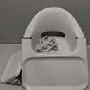 Stokke Clikk Easy to Clean Cloud Grey Baby High Chair with Natural Legs, All in One Box (Includes Tray and Harness)