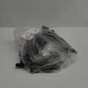 NORTHERN BROTHERS Black Plastic Pants Hangers, 30 Pack, Adjustable Clip Hangers for Skirts and Trousers