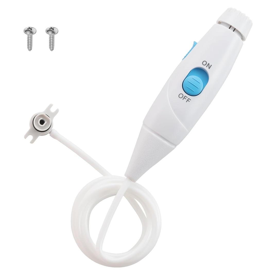 Replacement Hose & Handle Parts for Waterpik Aquarius Water Flosser (WP-660 & WP-670 Series) (Switch Button)