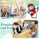 Bememo 100pcs Funny Pens Multi-color in One Cute Christian Ballpoint Pens for Employee Appreciation, Christmas, Party Rewards (Mixed Jesus)