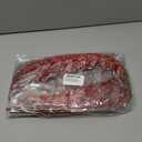 8 Pcs 29.5'' Long Stem Artificial Jasmine Flowers Tall Fake Flower Bouquet Faux Jasmine Plants for Hotel Home Office Kitchen Bedroom Wedding Party DIY Decor (Red)