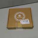 0.5 oz Screw Top Aluminum Tin Jar with Screw Lid and Blank Labels (Silver - Pack of 32)