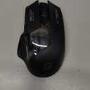 INPHIC A9 Explorer Wireless Mouse for Laptop, 2.4G/Bluetooth 5.0, RGB Lighting, 2400 DPI, Visible Battery, Type-C Charging