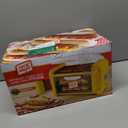 Nostalgia Oscar Mayer Extra Large Countertop 8 Hot Dog Roller and Bun Toaster Oven - Stainless Steel Rollers and Non-stick Warming Racks - Adjustable Timer, Compact