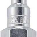 Milton Industries S-728 1/4" FNPT M Style Plug, Steel - 2 Count (Pack of 1)