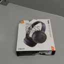 JBL Tune 510BT - Bluetooth headphones with up to 40 hours battery, microphone for call, foldable and comfortable, Android and iOs compatible (Black)