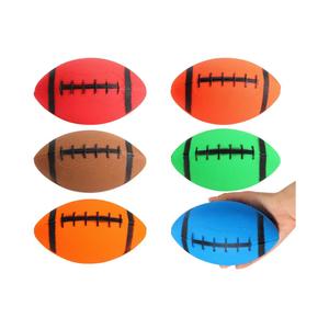 Shindel 20PCS Mini Inflatable Football, 6.3 inch Waterproof Footballs Toys for Kids Perfect Outdoor & Indoor Games, Summer Pool Beach Toy, Birthday & Football Lovers Party Favors