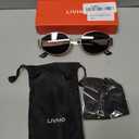 livho 2025 Trendy Oval Sunglasses - Stylish Polarized Shades for Everyday - Retro Metal Frames