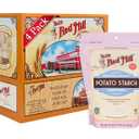 Bob's Red Mill Potato Starch, 22oz (Pack of 4) - Non GMO, Vegan, Kosher, BB 19/03/26