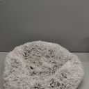 WESTERN HOME WH Calming Dog & Cat Bed, Anti-Anxiety Donut Cuddler Warming Cozy Soft Round Bed, Fluffy Faux Fur Plush Cushion Bed for Small Medium Dogs and Cats (20"/24"/27"/30")