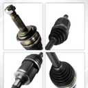 TAUTOY 434300C010 2 PCS Front CV Axle Shaft Assembly3.4L 4.0L 4.7L for Toyota Sequoia 2001-2007,Tundra 2000-2006 4WD, Driver and Passenger Side, NCV69158 66-5194 665194