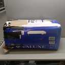 VALUXE 4 Inch Gel Memory Foam Mattress Topper King Size High Density Cooling Pad Pressure Relief Bed Topper (with Removable & Washable Bamboo Cover), White 