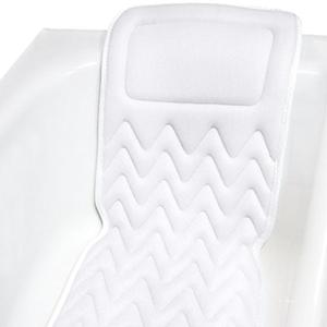 Bath Haven Bath Pillow for Bathtub - Full Body Mat & Cushion Headrest for Women and Men, Luxury Pillows for Neck and Back in Shower Tub or Jacuzzi - Powerful Suction Cups - Spa Accessories (Classic)