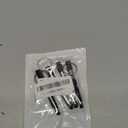 Outus 4 Pieces Mini Stylus Pen with Keyring Loop 3-in-1 Accessory Bullet Capacitive Keychain Stylus Tablet Pen Touchscreen Pen