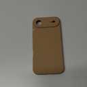 LOVE 3000 Designed for iPhone Air Case, Premium Silicone [Compatible with Magsafe][Soft Anti-Scratch Microfiber Lining] Shockproof Protective Phone Case for Men Women 6.5", Light Brown