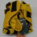 Kuoser Dog Life Jacket High Flotation, Reflective Dogs Life Vest for Swimming Boating, Adjustable Small Medium Large Dog lifejacket, Lightweight Dogs Life Preserver Rescue Handle Spring Summer Pool (Small (Chest Girth:16.9-21.3''), YellowNew)