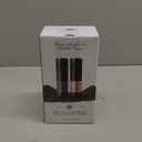 Electric Salt and Pepper Grinder Set Automatic Battery Pepper Mill Shakers Adjustable Coarseness Upgraded Larger Capacity with Led Home and Kitchen Appliances Birthday Gifts for Women Mom (Black/Black)