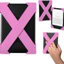 Strapsicle Hand Strap for Kindle Accessories Comfy Silicone Grip Alternative to Case or Cover Fits Basic 11th/12th Gen & 2022 Kobo NIA - Small - Candy Pink