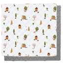 Bunnikins & Clover Baby Play Mat for Floor, 50" x 50" Thicken Soft Baby Play Mat, Foldable and Non Slip One-Piece Crawling Mat, Machine Washable Foam Play Mat for Baby, Toddlers Infants, Tummy Time