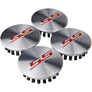 4 x (Set of 4) 68mm=2.67 inches SS Wheel Center Cap Covers Hub Cap Emblem Badge Trim for 2016-2023 6th Generation Chevrolet Camaro
