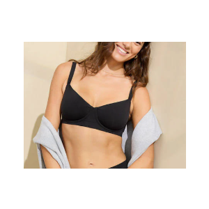 Comfort Bra, Black Size 32DDD