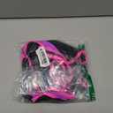 Popvil Pink, Black & Purple One Piece Swimsuit Large