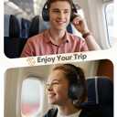 acer Wireless Bluetooth Headphones, 70 Hours Playtime, Foldable Over-Ear Headphones with 40mm Drivers, Memory Foam Earpads, Multipoint Bluetooth 6.0 for Travel, Home, Office, Black