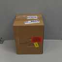 Amazon Basics Oscillating Ceramic Space Heater, Portable Fast Heating Indoor Solution, With Overheat and Tip-Over Protection, Thermostat, 1500W, 7.52"D x 6.34"W x 9.45"H, Black