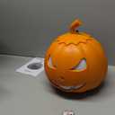 TCFUNDY 800W Pumpkin Fog Machine with Bluetooth Speaker, Smoke Machine Fogger with 12 Colors LED Lights, Fog Maker with Remote and Refill Indicator for Halloween Decor Haunted House DJ Party Stage