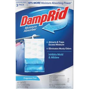 DampRid Hanging Moisture Absorber No Scent 15.4 oz, 3 pk