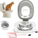 Cat Toilet Trainer Kit with Litter Scoop,5 Movable Parts