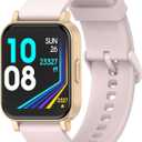 POIUZET Fitness Tracker, Fitness Watch with Blood Oxygen, Heart Rate Monitor, Steps Calories Counter, Sleep Monitor, Pedometer IP68 Waterproof, Smart Watch for Android iPhones