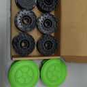 YWTESCH 8 Pack Weed Wacker String Fit for Greenworks String Trimmer, 0.065"-18Ft Dual String Trimmer Line Auto-Feed Weed Eater String Replacement Parts Spool(6-Pack) Cap Cover(2-Pack)