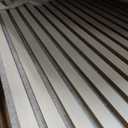 Art3d 2 Wood Slat Acoustic Panels for Wall and Ceiling - 3D Fluted Sound Absorbing Panel with Wood Finish - White Elm