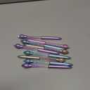 Maydahui 24 PCS Pineapple Crystal Bling Ballpoint Pen Retractable Fruit Gem Quicksand Pens Black Ink for Girls School Office Supplies