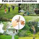 Drummer Windmill, 2025NEW Wind Spinners for Yard and Garden, Handmade Metal Rock Band Windmill, Rockin Art Figurine, Wind-Powered Kinetic Sculpture, Outdoor Decoration