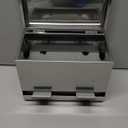 Stainless Steel Straw Dispenser Holder with Lid for Countertop, Pencil Dispenser/Pen Holder for Classroom Home Restaurant for Bulk Pencils Storage, Drinking Straw Holder For Storage Unwrapped Straws