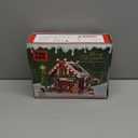 GIVFOZAY Christmas Gingerbread House Building, Christmas Village House Building Set, Contain Christmas Tree and Train, Xmas Brick Toy Gifts for Adults Teens and Kids 1288PCS