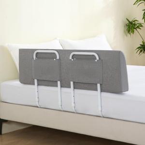 Bed Guard Rail for Toddlers, 43inch Foam Padded Side Rail for Queen King Twin Full Size Bed, Bedrail for Toddler, Kids Cosleep Bed Railing