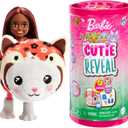 Barbie Cutie Reveal Chelsea Doll & Accessories, Animal Plush Costume & 6 Surprises Including Color Change, Kitten as Red Panda