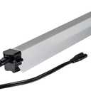 SunBlaster 24" Prism Lens 24W 6400K Full Spectrum LED Strip Light Indoor Greenhouse Plant Grow Lamp with Built-in Reflector & Mounting Clips