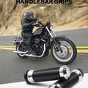 Amazicha 1inch Handlebar Grips, Cable Throttle Control Hand Grips Fit for Harley 96-07 Touring, 96-Later XL, 02-17 VRSC, 08-13 XR, 96-17 Dyna (Except FXDLS)