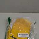 LOCCEF 2 Pairs Leather Work Gloves for Men and Women,Cowhide Leather Gloves Utility Working Gloves (Yellow)